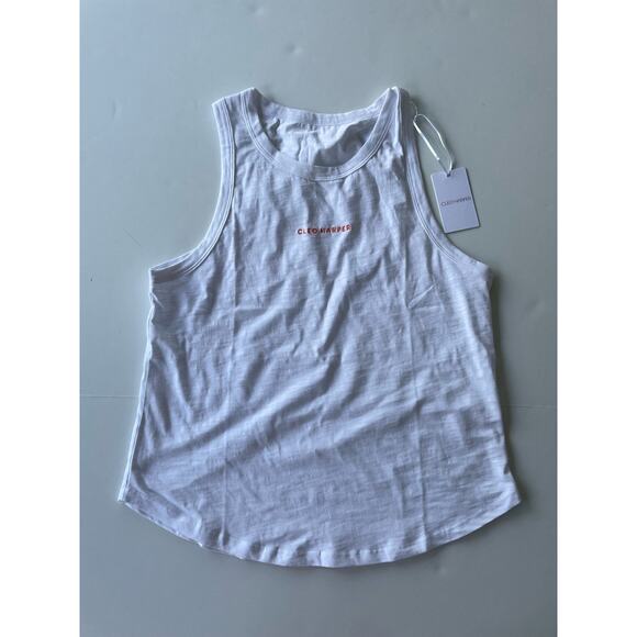 NWT Cleo Harper Viva Tank Top White Size XL - Picture 3 of 8